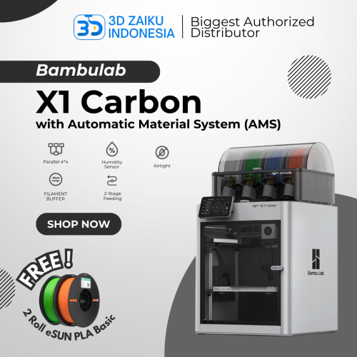 Bambulab X1 Carbon COMBO with AMS CoreXY 3D Printer High Speed Lidar